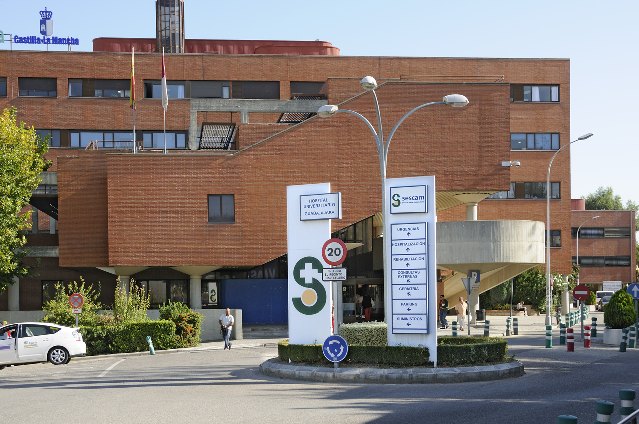 Fachada hospital de Guadalajara